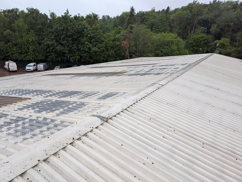 JD Gyms Telford Roof Coating 9